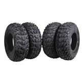 Kenda Pathfinder K530 18x7-7 Front Off-Road Tires for 4x4 ATVs, UTVs Vehicles and Go-Karts  - Durable Traction for Rugged Adventures - 2 Ply All-Terrain Tire 18x7x7 (4 Pack)
